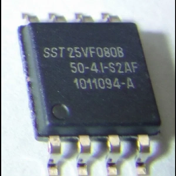 SST25VF080B-80-4I-S2AE PCT25VF080B-80-4I-S2AE SST25VF080B-50-4I-S2AE SST25VF080B-50-4I-S2AF SOP8 100% Brand New Original