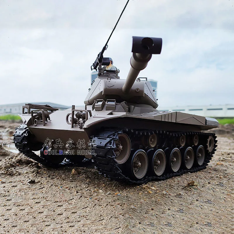 

3839-1 Полномасштабная модель дистанционного управления M41 Walker Bulldog Многофункциональная конкурентоспособная легкая модель боевого танка