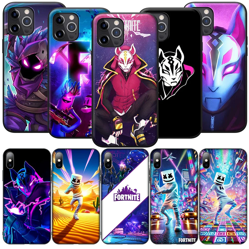 Game F-ForTniTes-Poster T-TniTes Case for Samsung Galaxy A01 A02 A03 A03S A10 A10S A20S A30 A30S A50 A50S A70 M02 M21 M31 M51