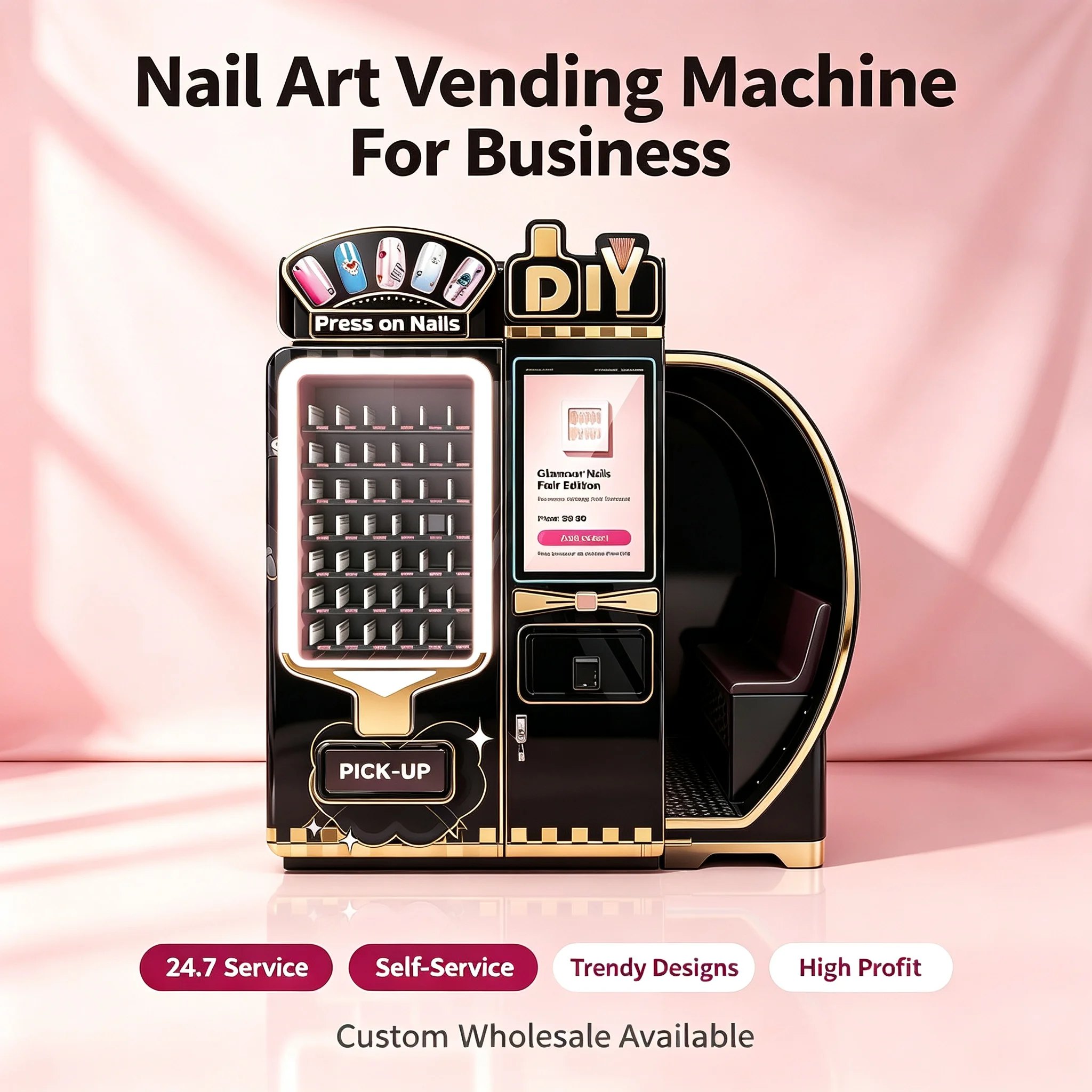 Commercial Printing Operations - Mesin Penjual Otomatis Printer Nail Art,