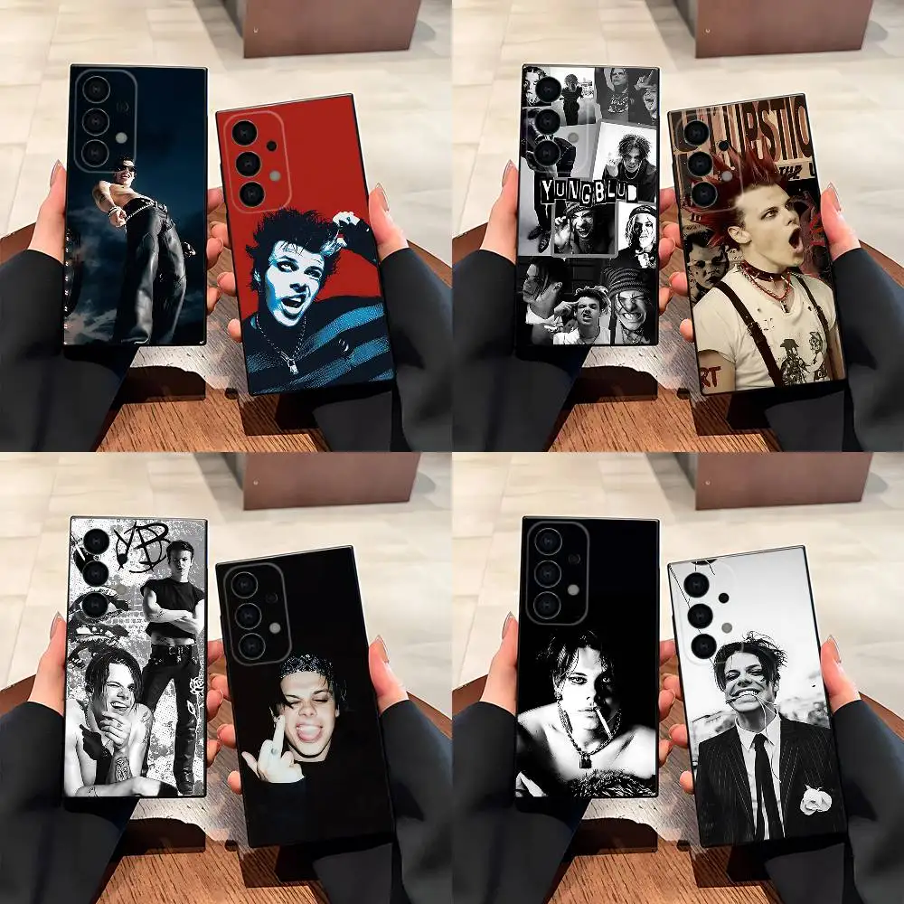 

Чехол для телефона Y-Yungblud Music Singer для Samsung S series s21 s22 s23 s24 s25 FE Plus Ultra, мягкий чехол из ТПУ, приятный для кожи