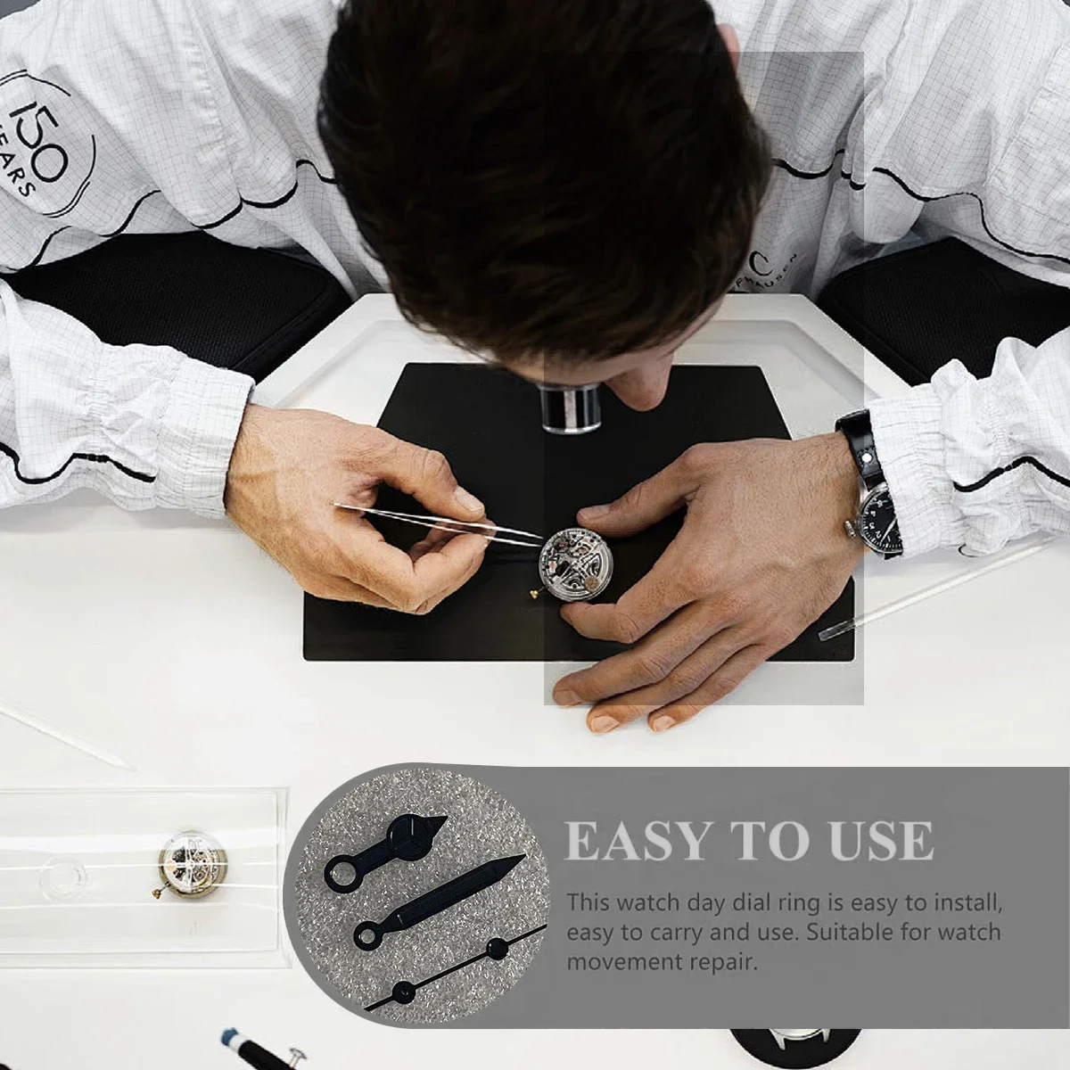 NH35 Hands Blue Green Orange Red Black Watch Hands for NH35/NH36/4R/7S Mechanical Movement Watches Pointers NO Luminous