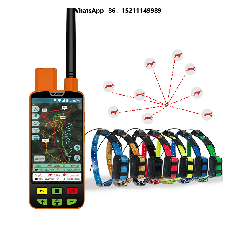 2025 Hot Selling New Model GPS Hound Tracker With Electronic Fence and Shock