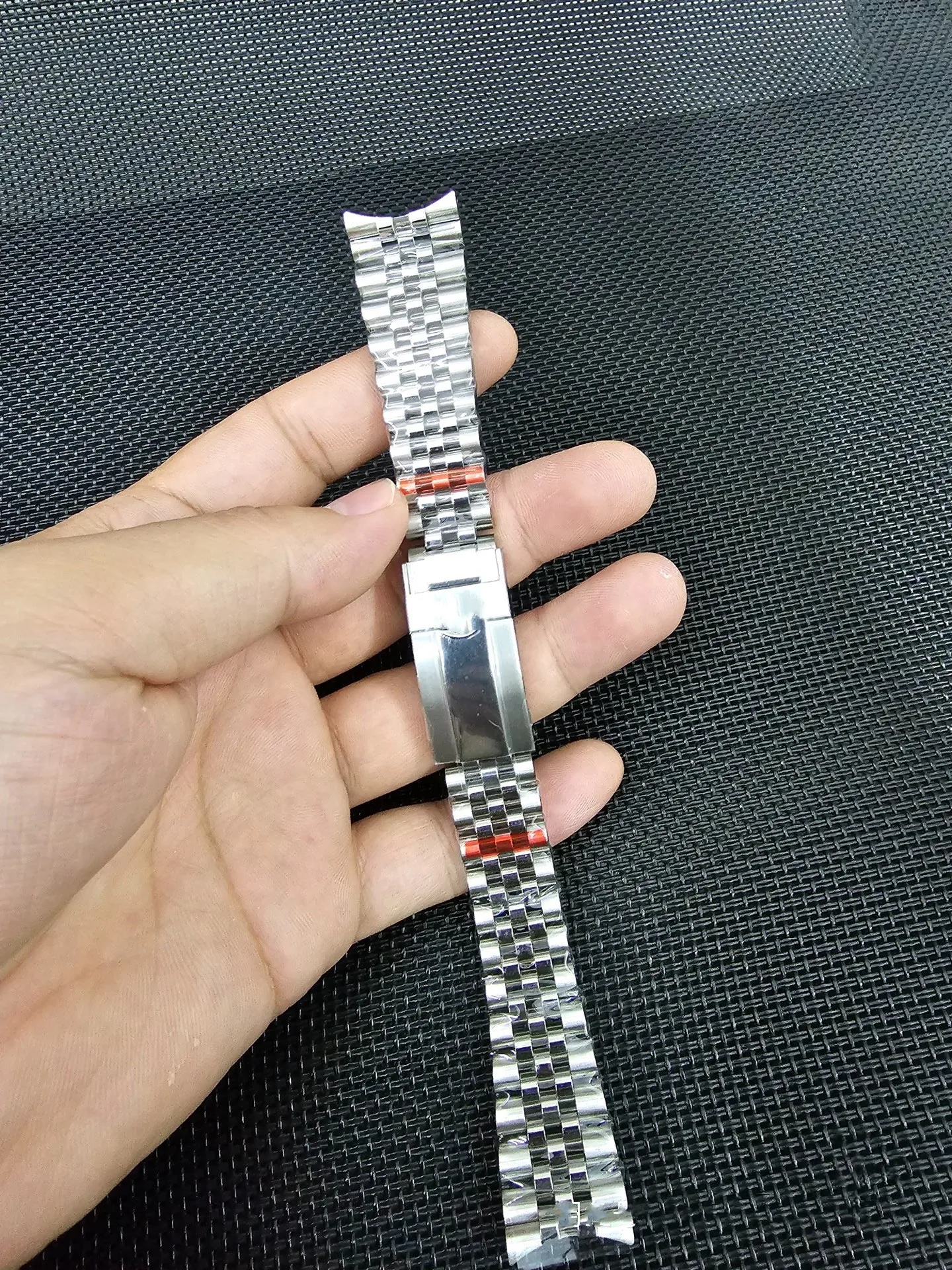 AAA 20mm Solid Stainless Steel Watchband For Role Strap GMT Master II Wrist Watch Band Bracelet Jubilee with Oyster Clasp