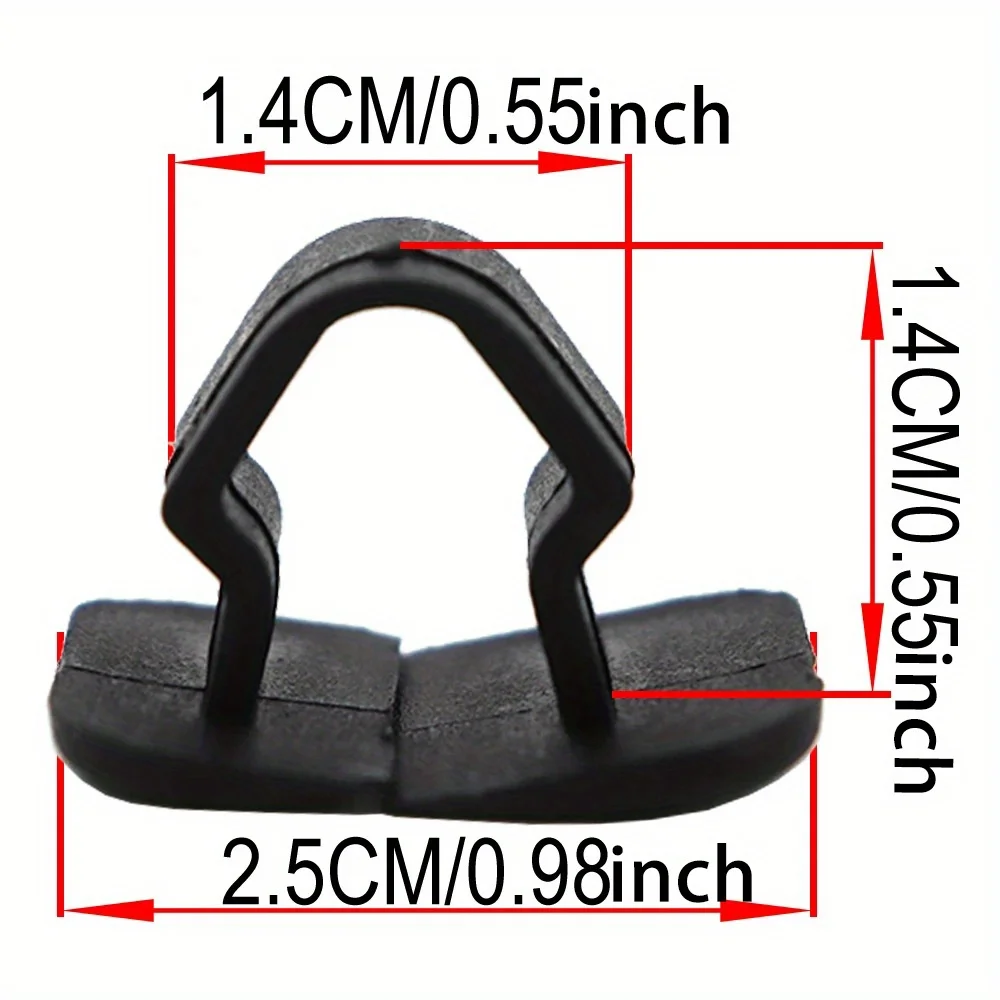 10pcs Car Hood Insulating Fastener Clips, Hood Fixing Rivets Hood Clips, Engine Sound Insulation And Heat Insulation Clips.