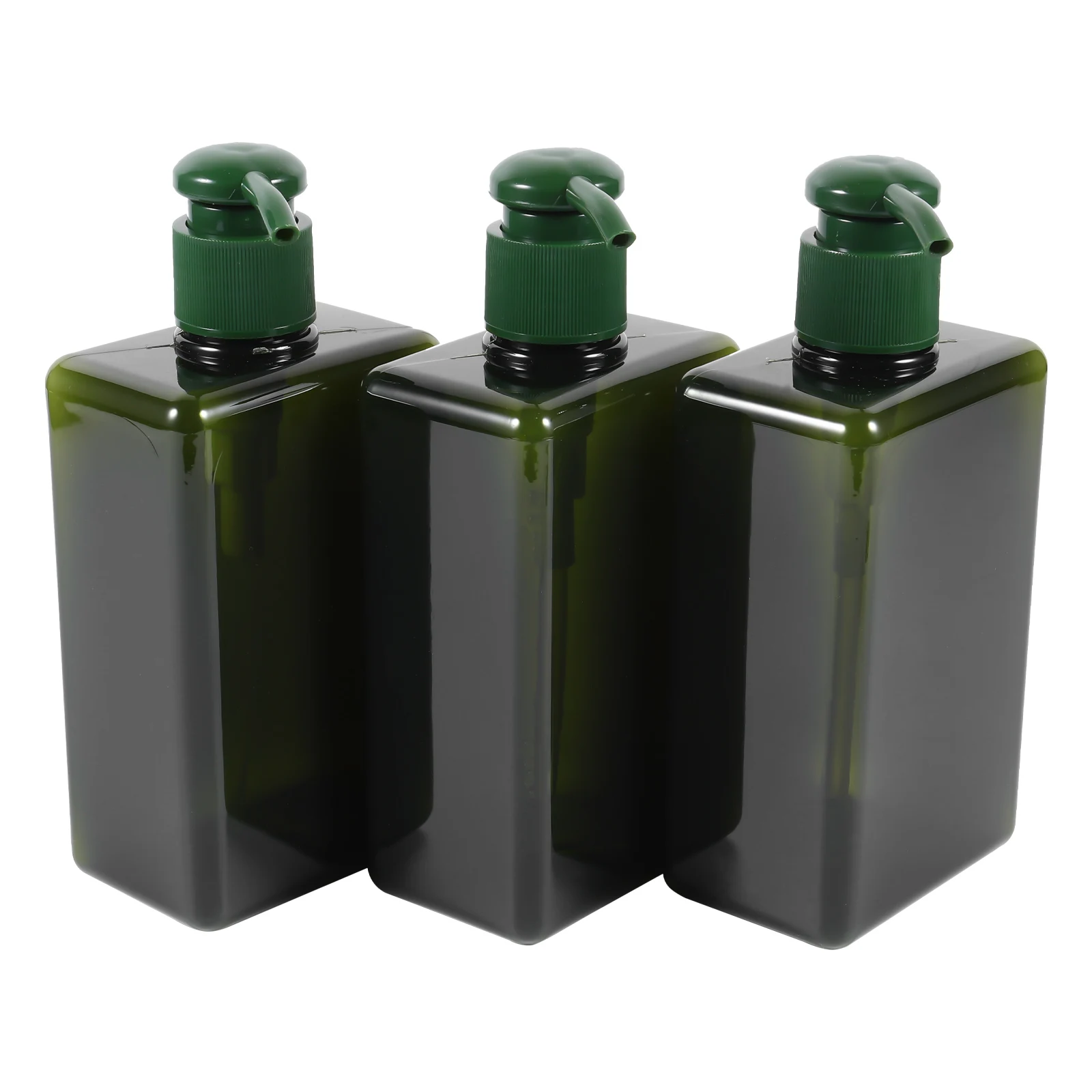 

3 Pcs Lotion Container Bottle Hair Shampoo Liquid Soap Dispenser Travel Pump for