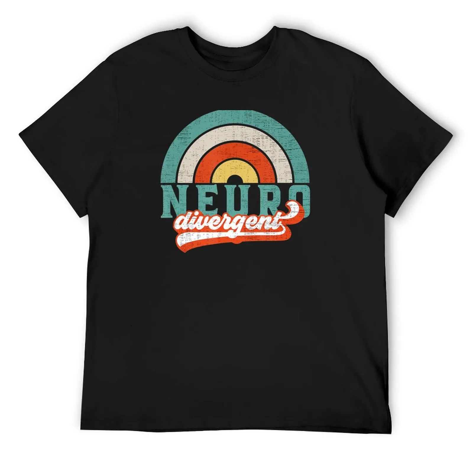 

Neurodivergent Pride Autism ADHD And ASD Awareness T-Shirt graphic shirts vintage shirts graphic tee men