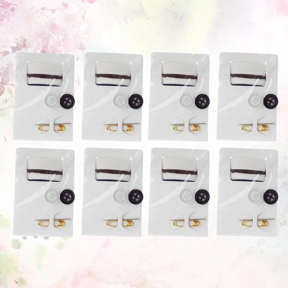 

15pcs Compact Travel Repair High Mini Quality Needle Needle Supplies Kit Sewing Thread Set Thread Set Sewing Kit