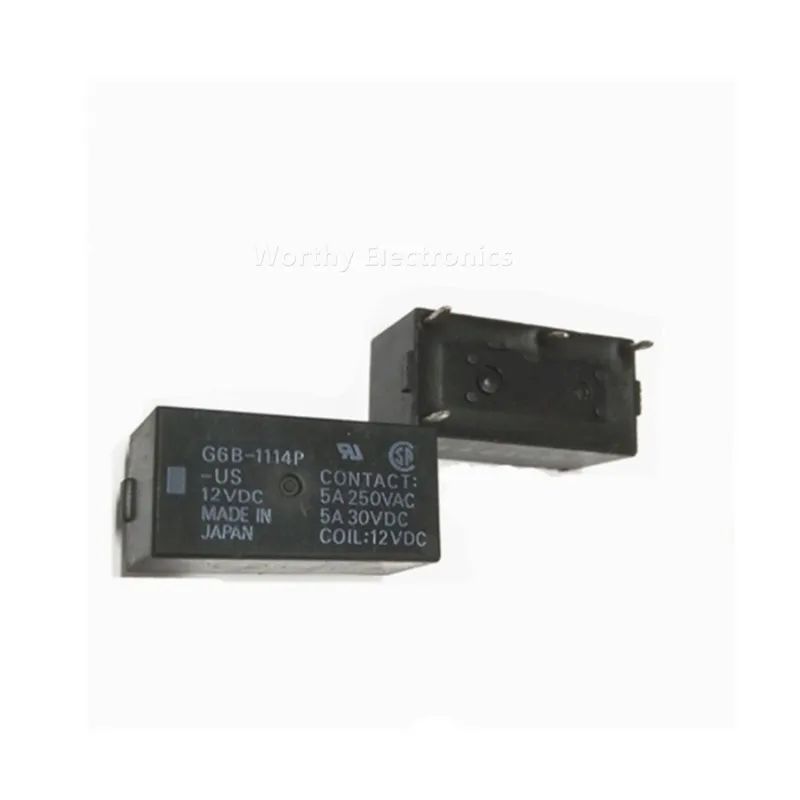 

Free shiping wholesale 10pcs/lot relay G6B-1114P-US-12VDC