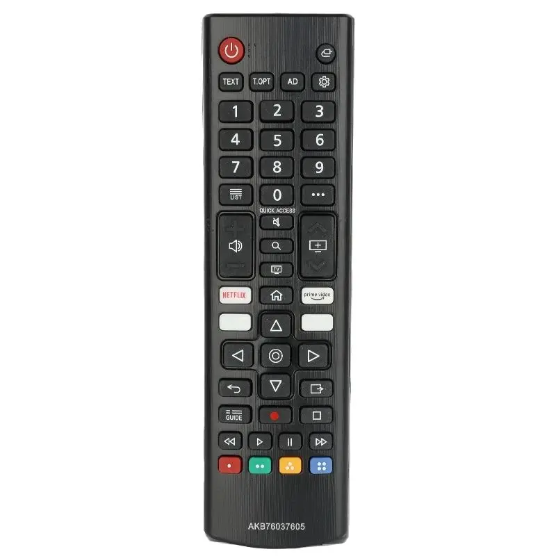 For AKB76037605 LG-Smart-TV-Remote-Control-Replacement With Netflix PrimeVideo Buttons, For LG Smart TV NANO90P NANO95P NANO99P