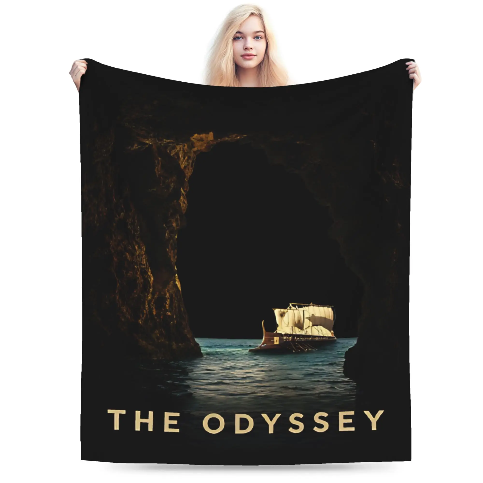 The Odysseys Movie 2026 Blanket Lightweight Thin Fleece Relax Present  Throw Blanket Bedspreads