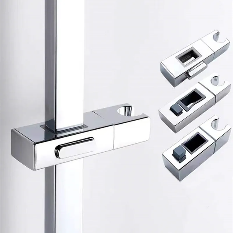 NEW Shower  Accessories Shower Head Holder Bracket Rack Adjustable Replacement Bracket Holds for Bathroom Slide Bar