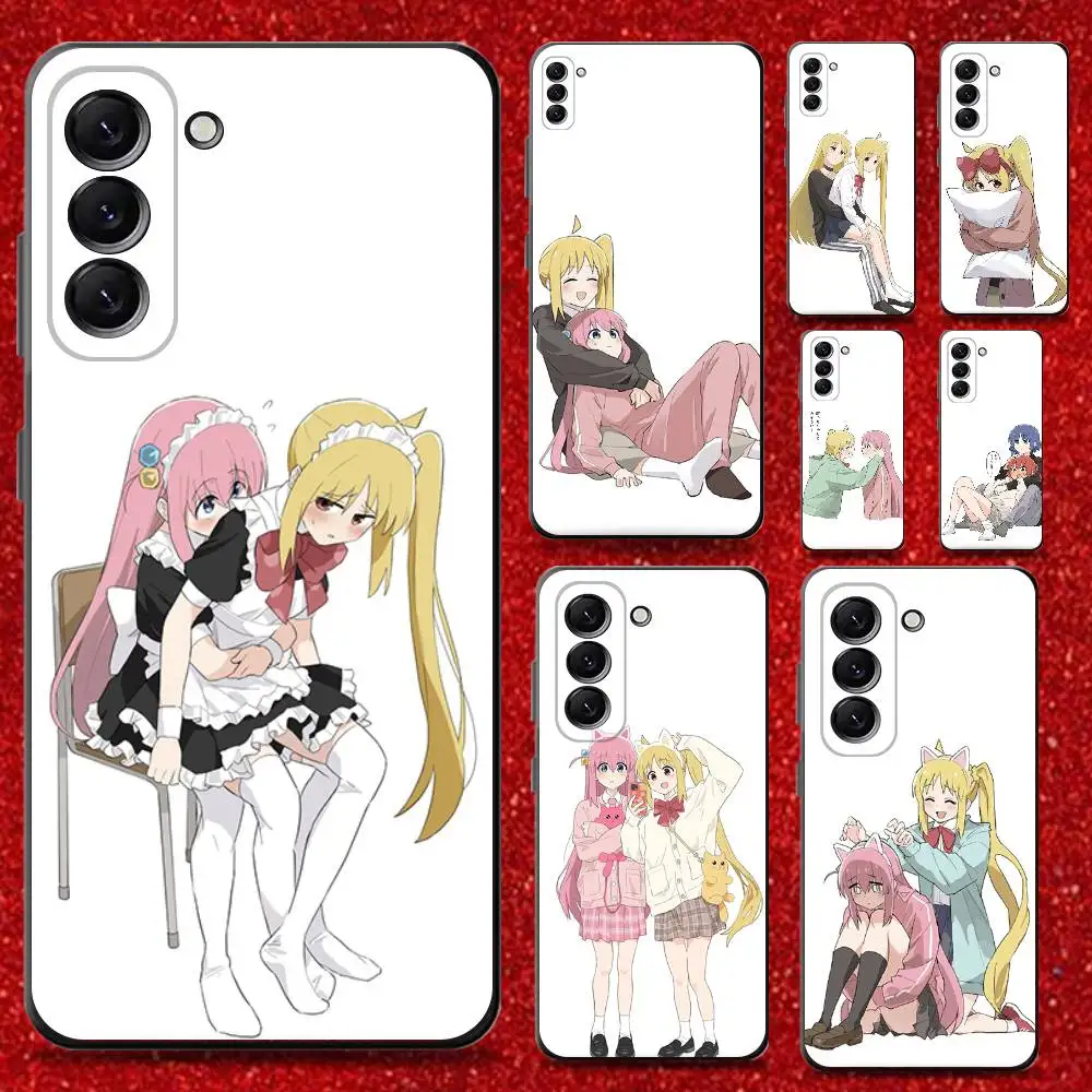 

B-Bocchi the R-Rock Phone Case For Samsung Galaxy A13,A21s,A22,A31,A32,A52,A53,A71,A80,Soft Black Shell