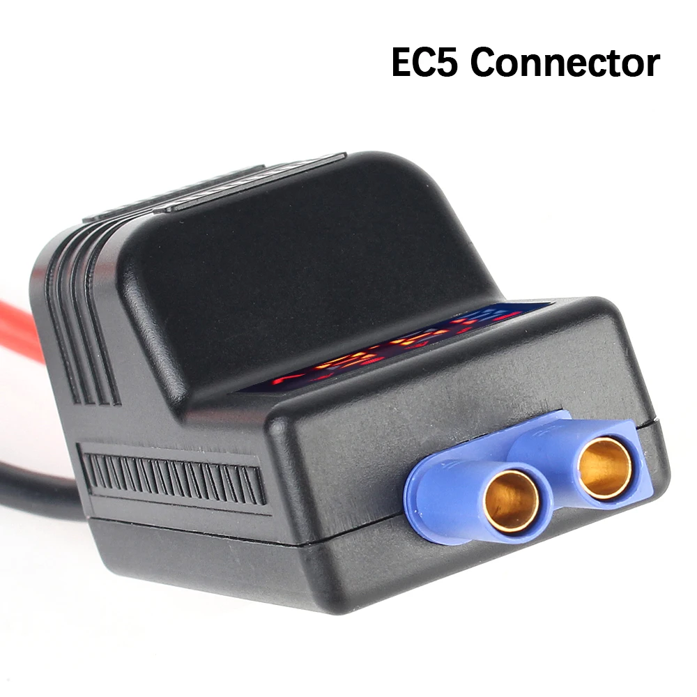 Cabo de emergência Jumper com conector EC5 Plug, Intelligent Clamp Booster, Conexão Anti-Reversa, 650A, 12V