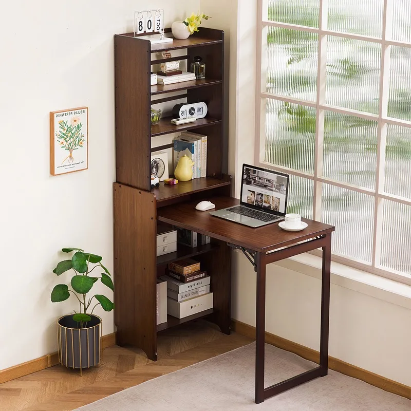 Foldable table, desk, living room study table, writing primary school students' home bedroom bedside computer table