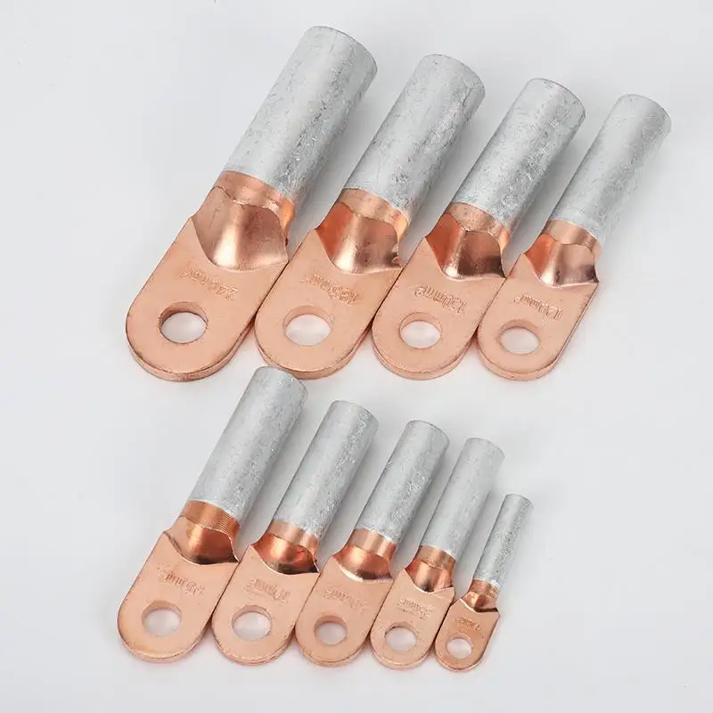 DTL Copper‑Aluminum Bimetallic Cable Lug 5Pcs/10Pcs 16‑240Sqmm Electric Power Wire Cable Joint Terminal Connector view 2