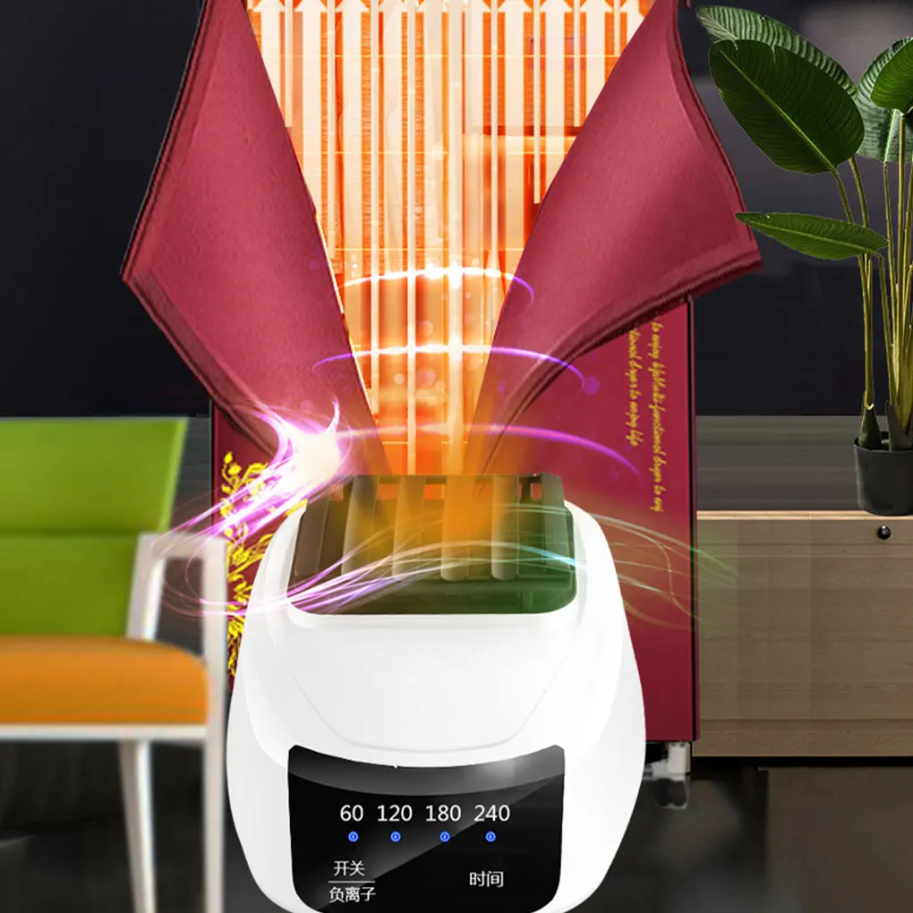 white-drying-clothes-made-easy-portable-clothes-dryer-with-remote-control-timing-practical-clothes