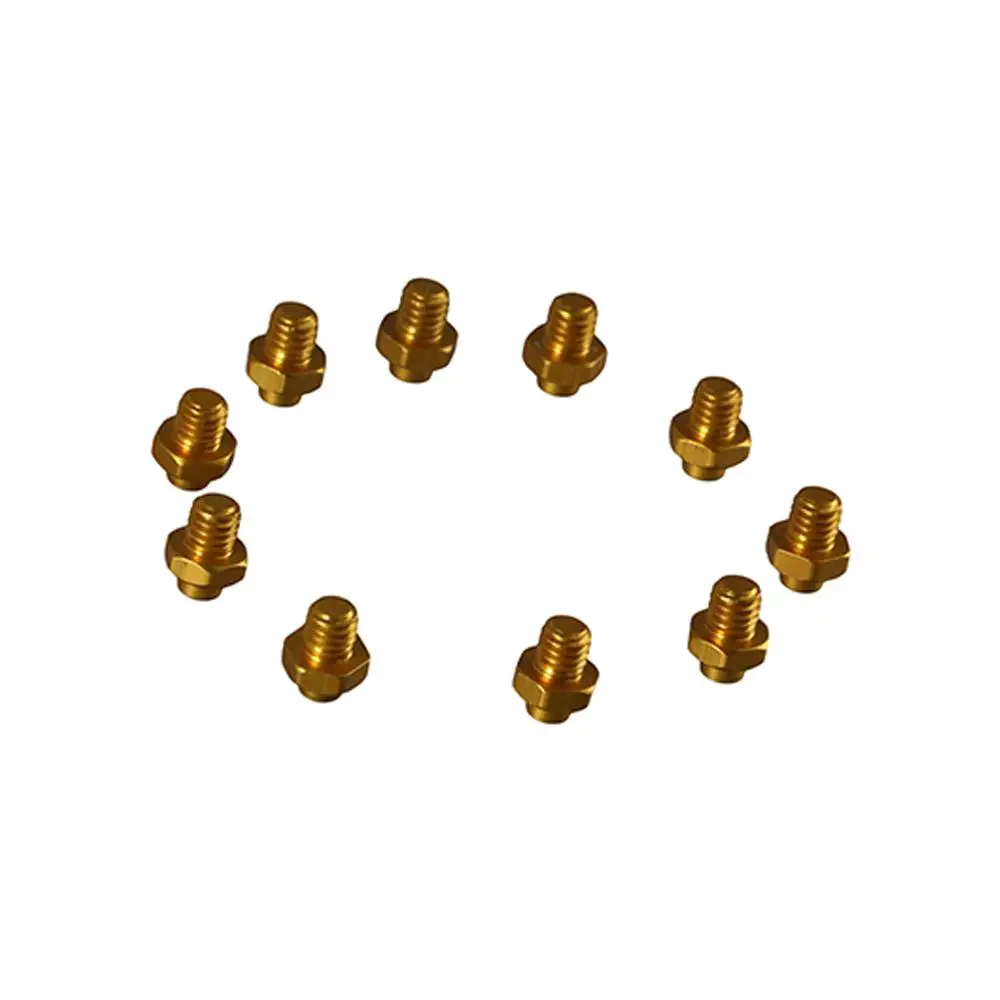 MTB Road Bike Aluminum Alloy M4 CNC Anti Slide Screw Anti-Skid Nail Bicycle Pedal Bolts Fixed Stud Pedal Screws