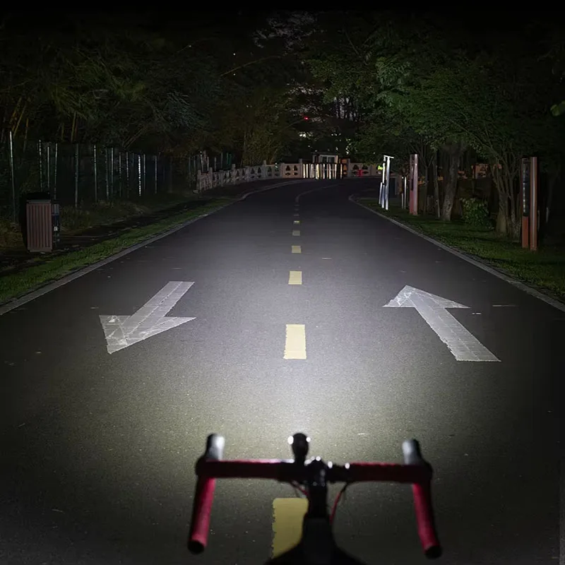 Enfitnix Navi800Y New Headlights Waterproof USB Rechargeable Night Riding Road Bicycle Smart Headlights For Bicycle Accessories