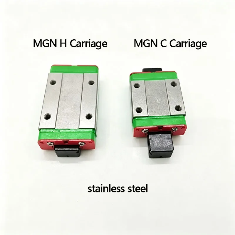 2PCS MGN7H MGN7C MGN9H MGN9C MGN12H MGN12C MGN15H MGN15C Carriage Block for MGN Linear Guide Rail CNC 3D Printer Parts