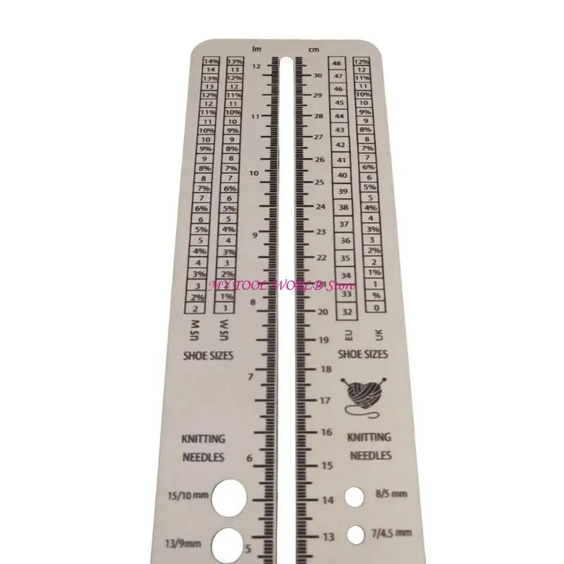 Sock Blockers Sock Ruler Weaving Stocking Display Model Gauges Knitting Socks Weaving Tool for Knitting Sewings A2BB view 2