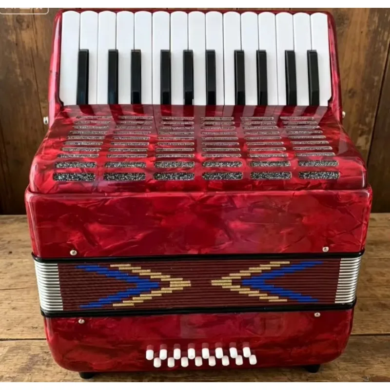25 Keys 16 Bass Portable Piano Accordion Suitable for Beginners and Players