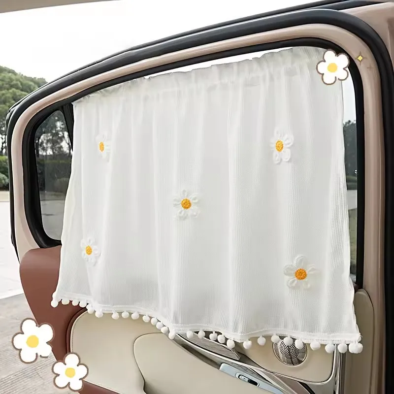 

Car Sunshade Side Window Shades Curtain Anti-UV Protection Car Summer Curtains Mesh Sunshades Cover for Kid Baby Children