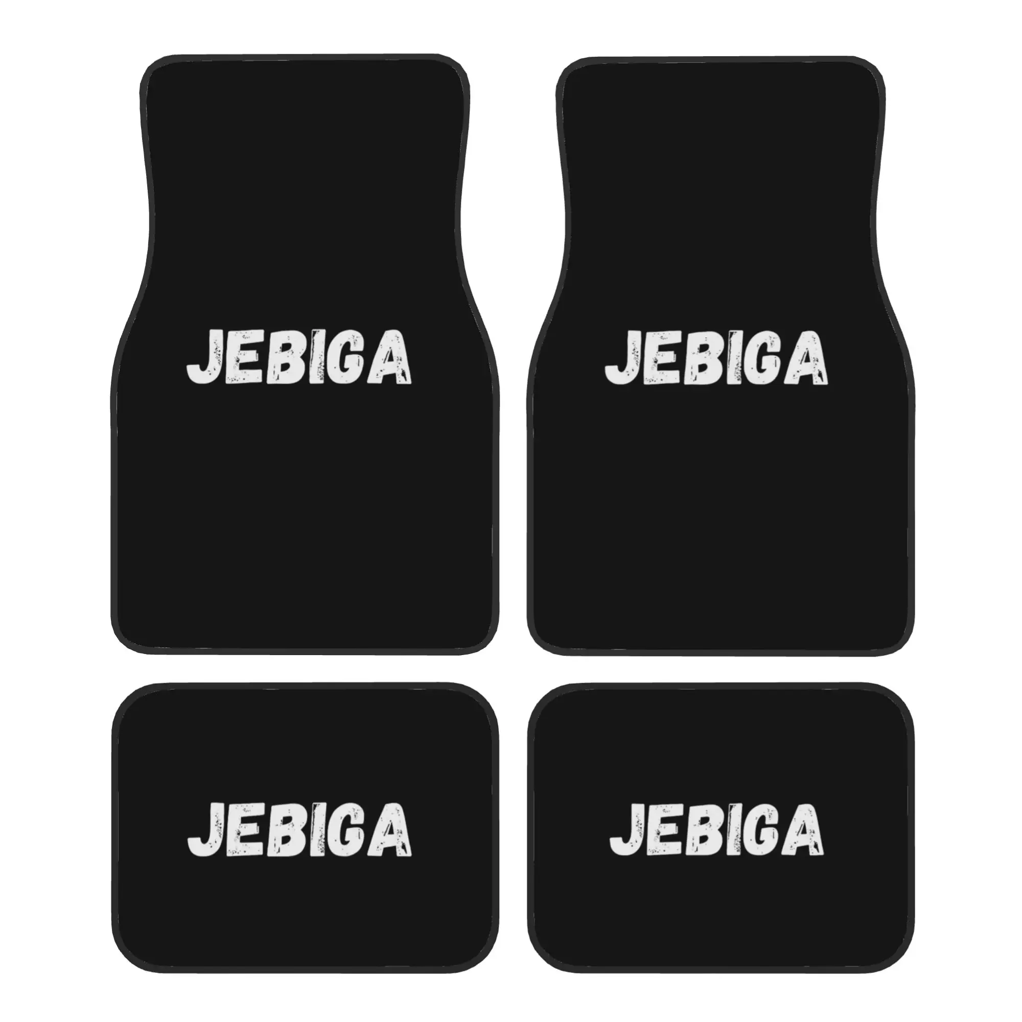 

Jebiga Brate Balkan Slang Bosnia Croatia Serbia Car Floor Mats 4 Pcs Universal Front and Rear Foot Mats with Non-Slip Rubber Bac