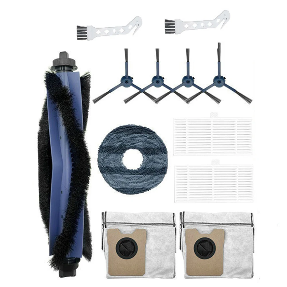For Eufy Robot Vacuum Cleaner Omni C20 Accessories Main Side Brush Filter Dust Bag Rag Replacement Parts Brush