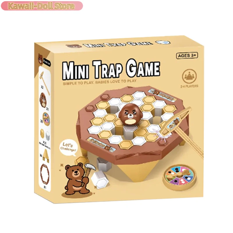 

Игрушка для стукания, мини-ловушка для капибары, ловушка для льда, игра-головоломка, игрушки с молотками, спасите капибара, настольная игра, развивающие игрушки