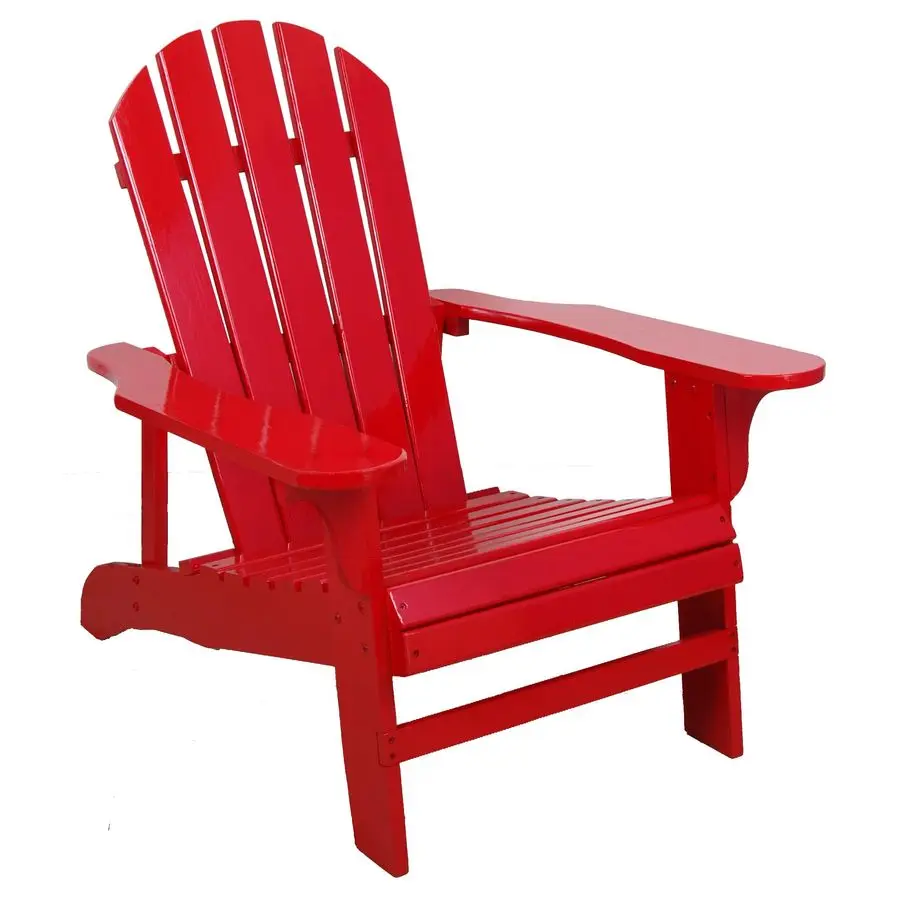

Red Adirondack Chair for Patio, Deck or Yard