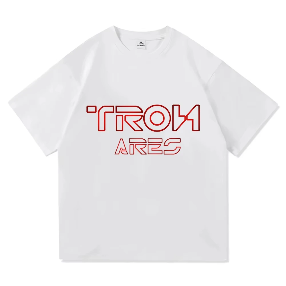 Camiseta Gráfica TRON Ares Nine Inch Nails NIN Band Unissex Streetwear Hip Hop Algodão Solto Masculina/Feminina