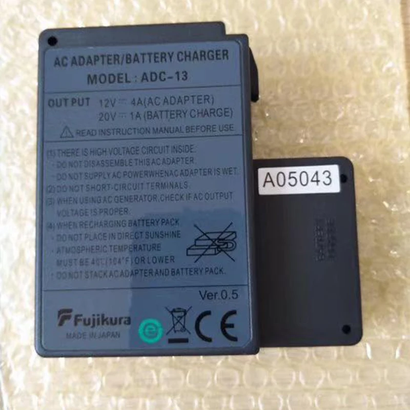 Original ADC-13 Battery Charger AC Adapter For 60s FSM-60S FSM-60R 62s 18S Optical Fiber Fusion Splicer BTR-08 Battery Adaptor