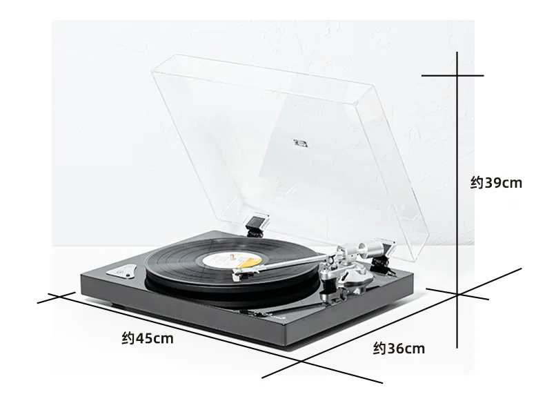 Dust cover for record player