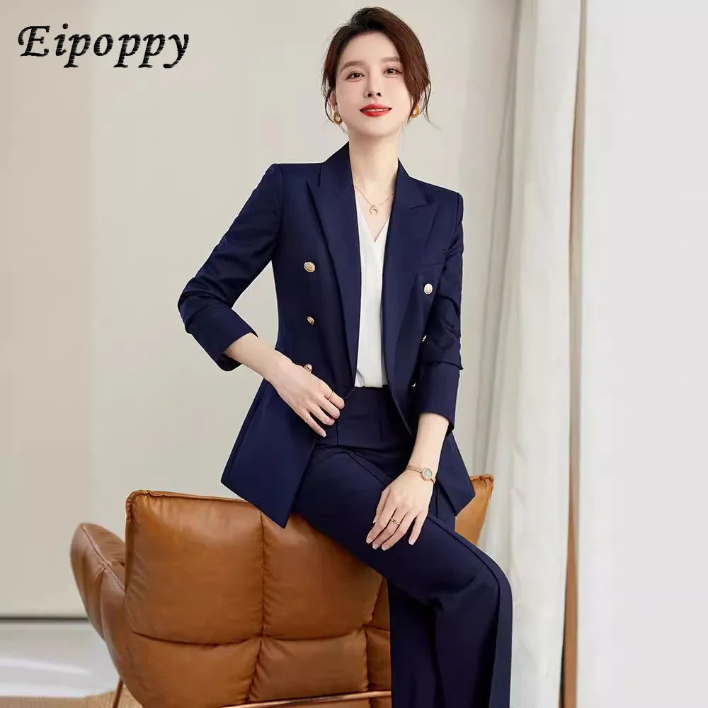 High end suit set, feminine work uniform