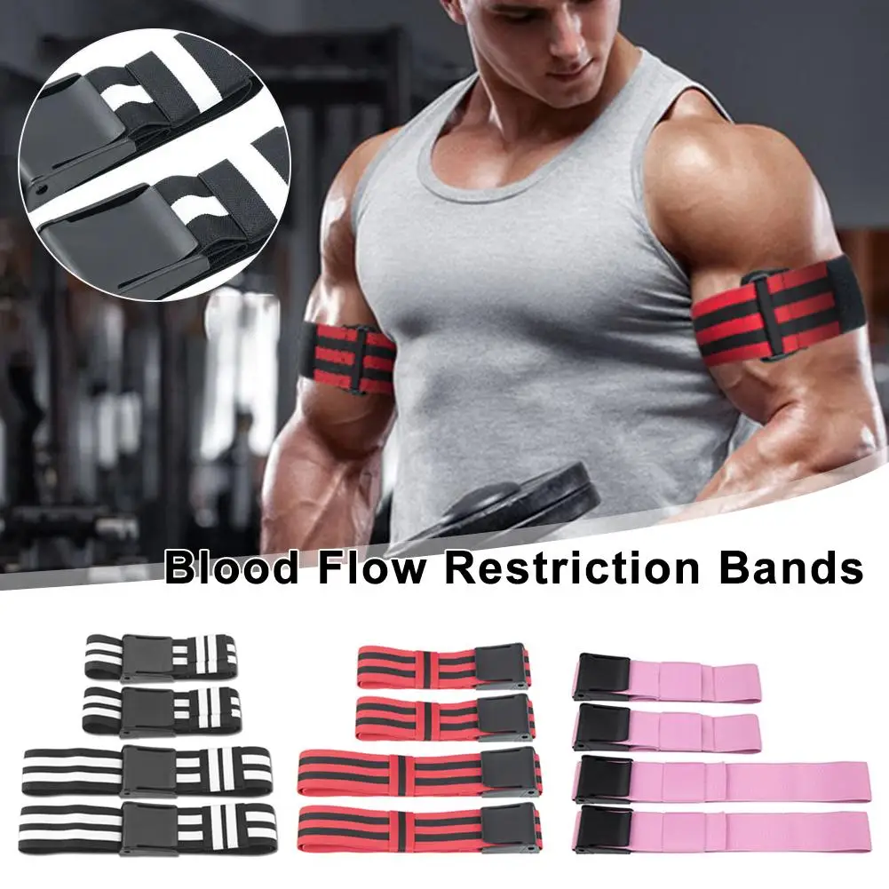 Blood Flow Restriction Bands Exercise Elastic Straps For Occlusion Training Heavy Workouts Help Increase Arm Leg Muscle Mas Y2u0