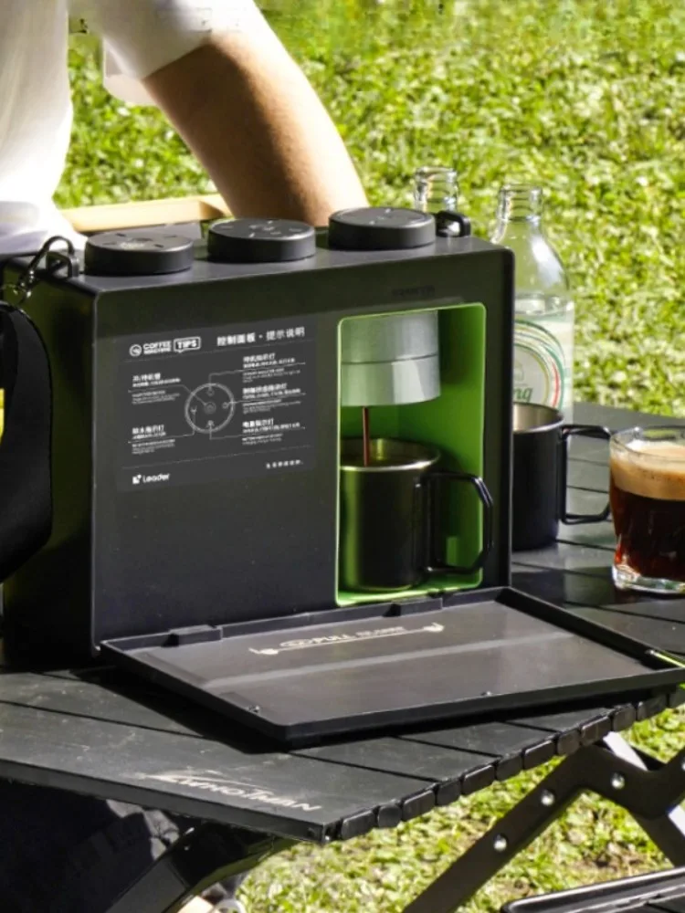 Hot Outdoor Portable Travel Bag Style Italian Coffee Maker Machine 15Bar Cold Hot Extraction NTC Temperature Control 220v 400w