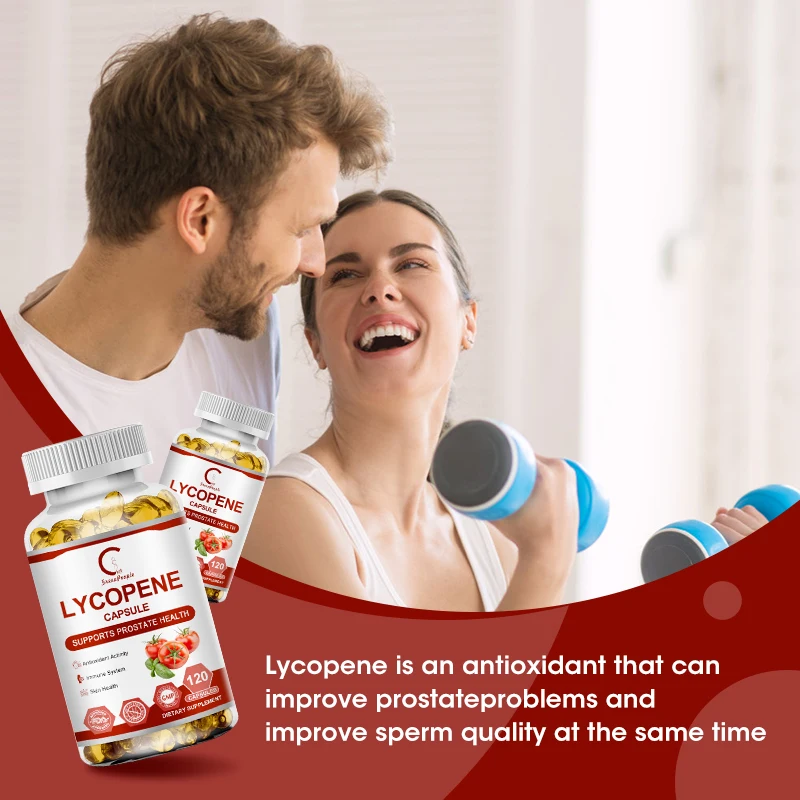 Lycopene Capsule Immunity Health for Men Protect Prostate,increases Physical Strength Cardiovascular Protective Effects