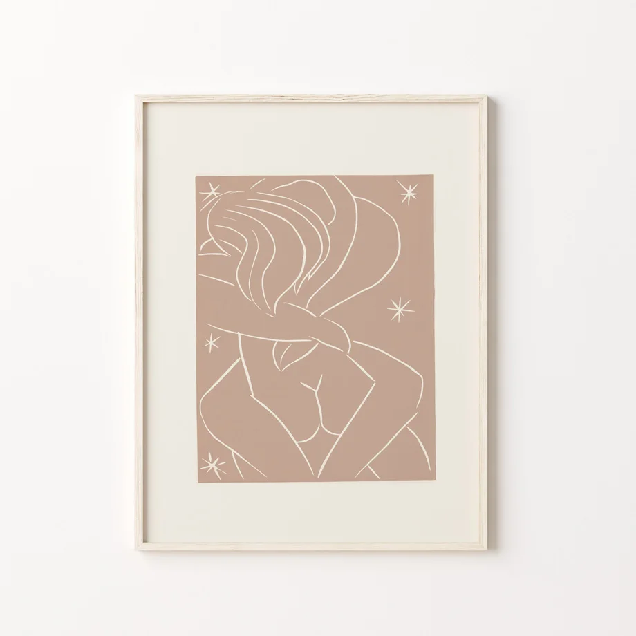 مجردة خطوط الرسم البياني الهندسي رجل امرأة الرسم على لوحات القماش الجدارية الشمال الملصقات وطباعة جدار صور لغرفة المعيشة ديكور #5