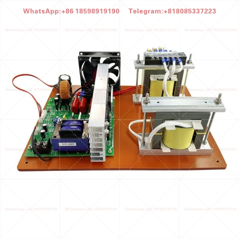 20KHz 25KHz 28KHz 33KHz 40khz Multi-frequency 300W to 600W Power Adjustable Ultrasonic PCB Circuit Board Generator