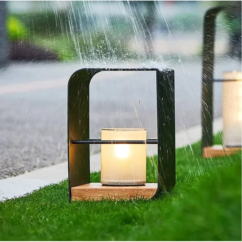 New Product Ip65 Standing Outdoor Villa Courtyard Landscape Light Ground Lamp Lawn Light