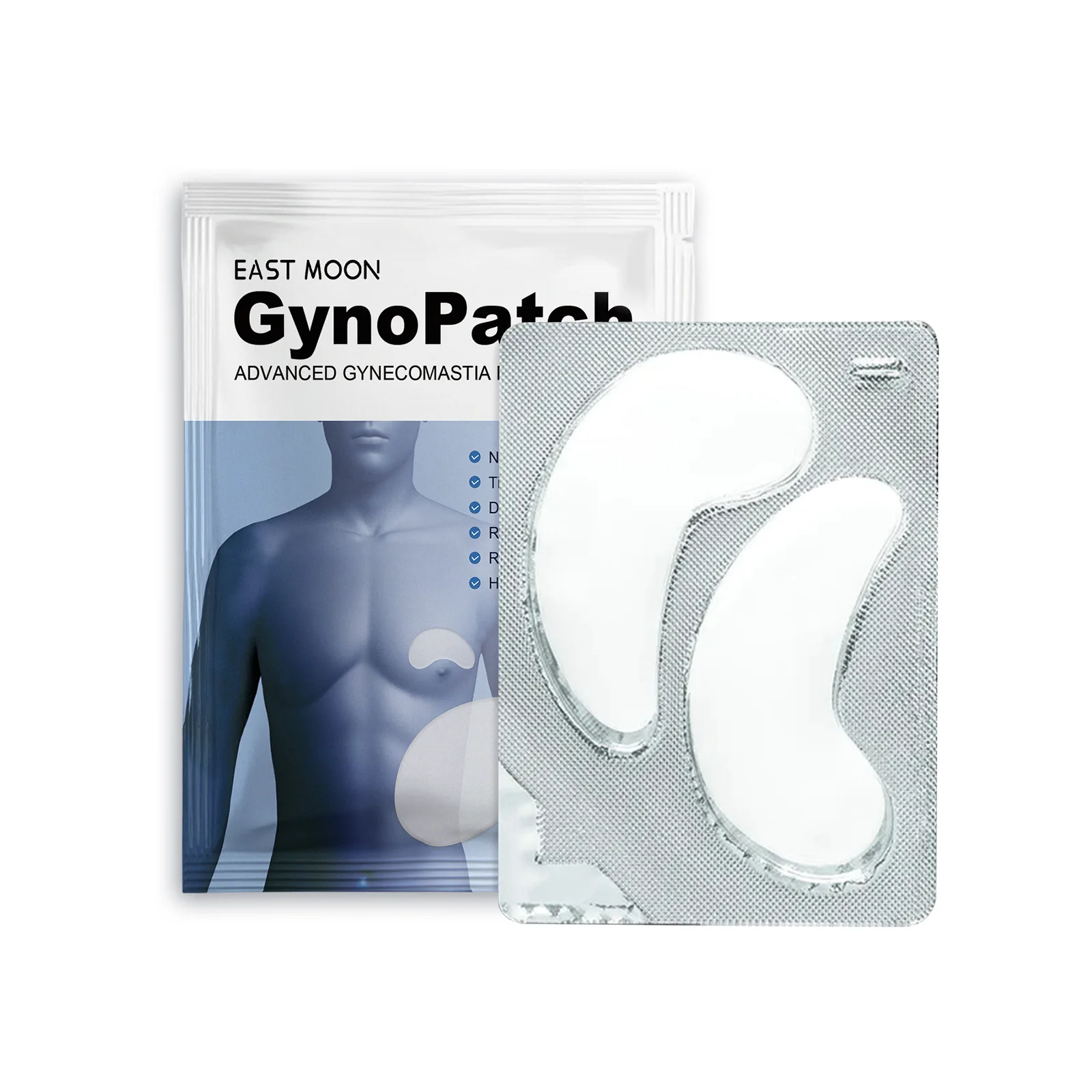 Men Chest Firm Patch Cellulite Remover Shrink Chest Fat Burner Strengthening Abdominal Muscle Belly Gynecomastia Reduction Patch