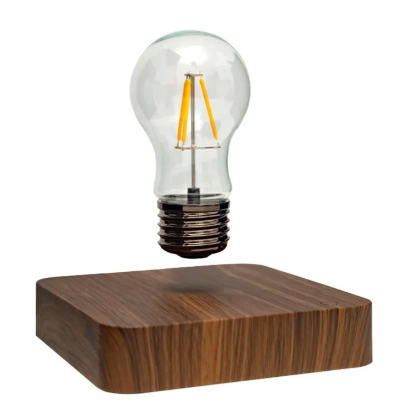 Minimal Rotation Wireless Power Supply Maglev Light Bulb