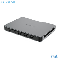Khadas Mind 2s/2 AI Mini PC Intel Core Ultra 7 255H AI 96 TOPS, 64GB+2TB, ThunderBolt 4, USB4, PCIe 5.0, WiFi 6E, SSD Expendable