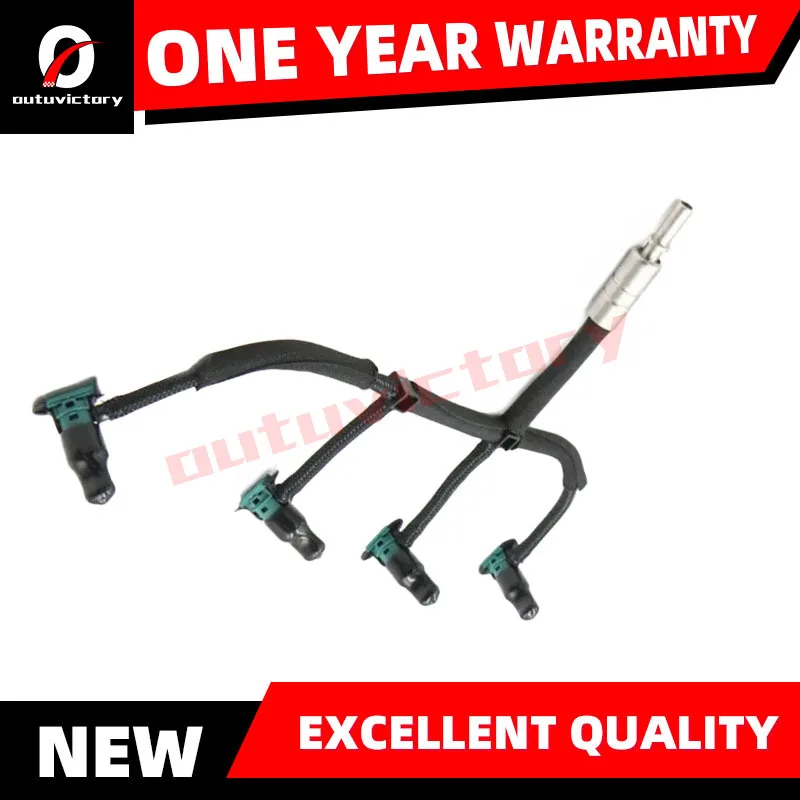 

LR051528 Fits for Land Rover Freelander 2 2.2 TD4 Diesel Fuel return Line Hose Fuel Injector Leak off Spill Pipes