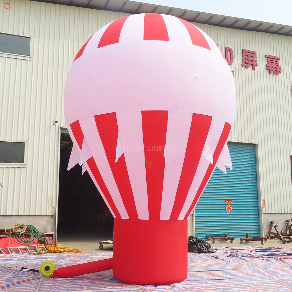 

Customized Outdoor Giant Inflatable ground Balloon for sale rooftop Inflatable advertising cold air big balloon for exhibition