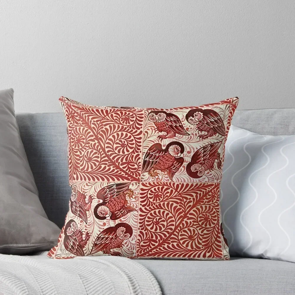 

William De Morgan Owls Throw Pillow New year Luxury Pillow Cover Decorative Sofa Cushions Decorative Cushion Cover pillow