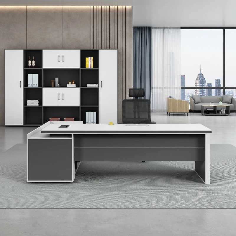 مكتب دراسة طاولة ورشة عمل مكاتب الأثاث مكاتب الكمبيوتر طاولات القهوة طاولة مكتب الكمبيوتر كرسي مكتب D'angle Mesa Computador #3