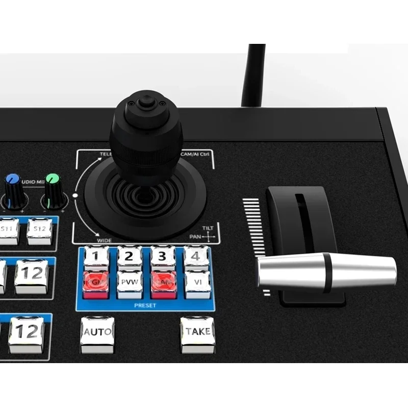 TYST Video Vmix 1600 TY-1600HD لوحة مدير لاسلكي الجلاد PTZ التحكم تالي ضوء لتسجيل البث المباشر