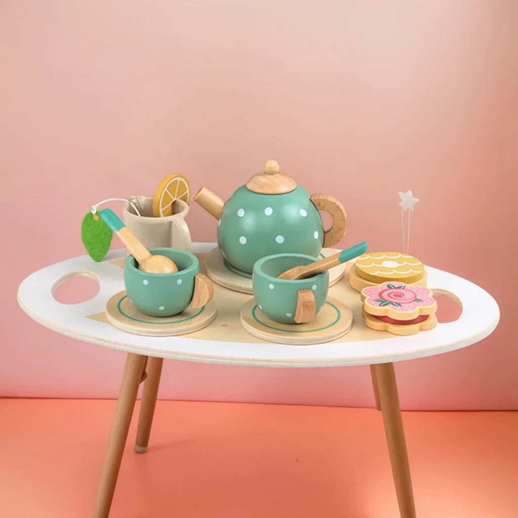 子供用キッチンおもちゃ アフタヌーンティーセット ごっこ遊びおもちゃ デザート レモンティーセット コスプレ メイクアップ 知育玩具